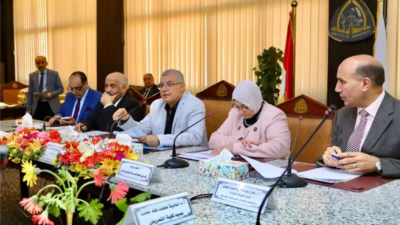 تعرف على تفاصيل اجتماع مجلس جامعة الزقازيق