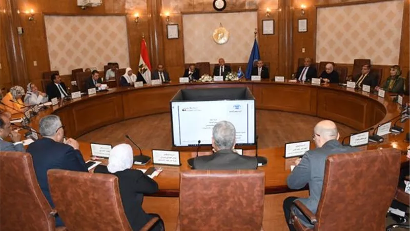 تفاصيل الجلسة 450 من مجلس جامعة قناة السويس