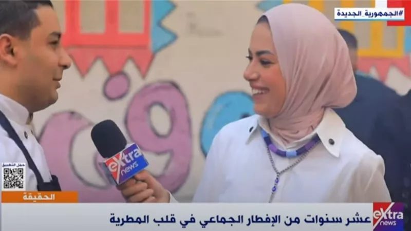 شيف المشويات أبو ردينة يكشف تفاصيل توزيع الوجبات في حفل إفطار المطرية