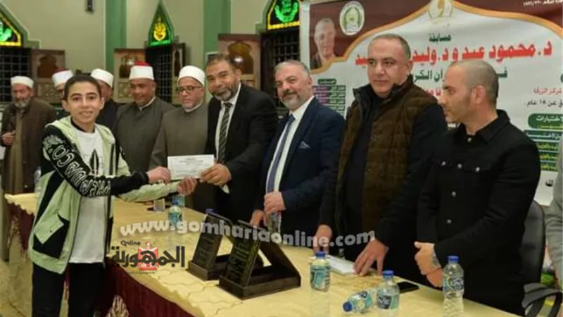تكريم حفظة القرآن الكريم بمدينة الزرقا