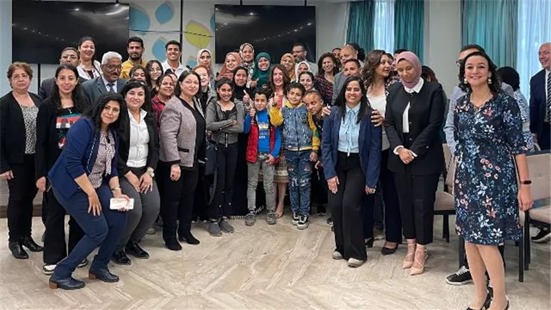 الإنجيلية تستقبل السفيرة الأمريكية لعرض مشروع تمكين الفتيات