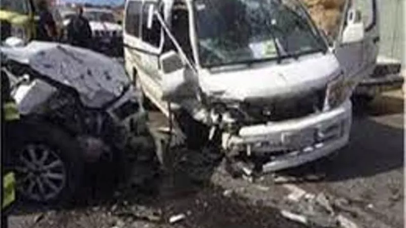 مصرع 2 وإصابة 9 فى تصادم ميكروباص وسيارة ملاكي بالشرقية