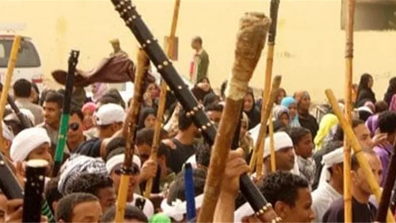 ضبط 7 بينهم مصابين واحتراق كمية من البوص فى مشاجرة بسوهاج