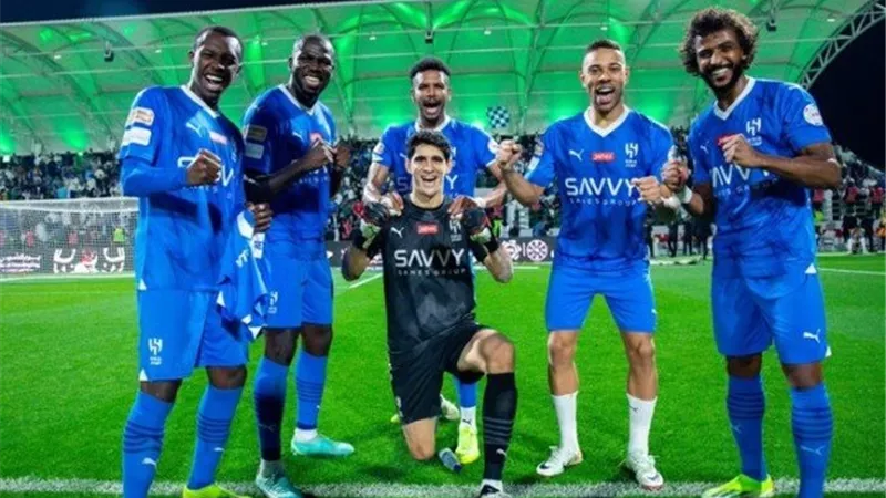 تشكيل الهلال أمام الشباب الليلة في الدوري السعودي