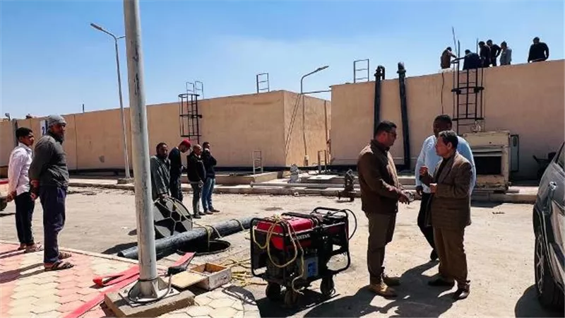 قيادات جهاز العاصمة الادارية يتفقدون أهم المشروعات الخدمية.. صور