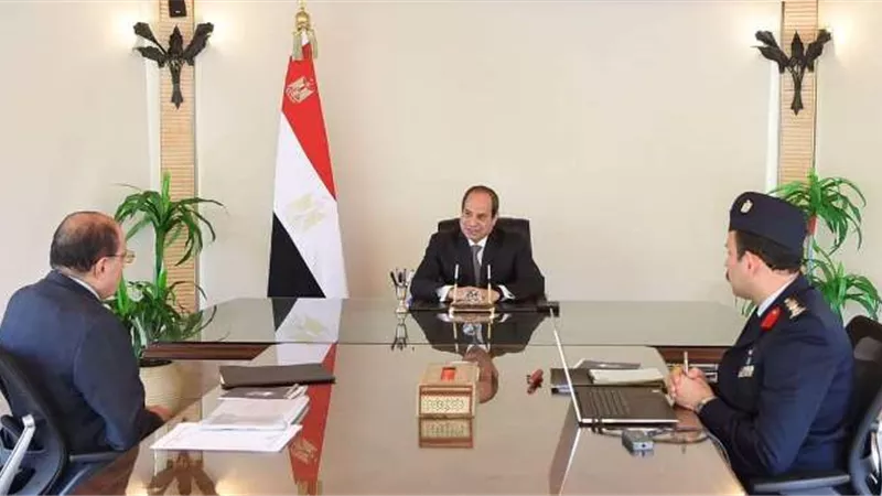 الرئيس يطّلع على مستجدات العمل بالمشروعات الزراعية بالمحافظات