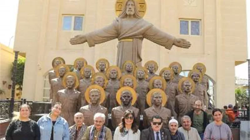 وزيرة الهجرة السابقة وعضو مجلس الشيوخ في زيارة بسمالوط