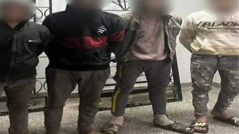 ضبط حرامية الشوارع بمطروح والسويس