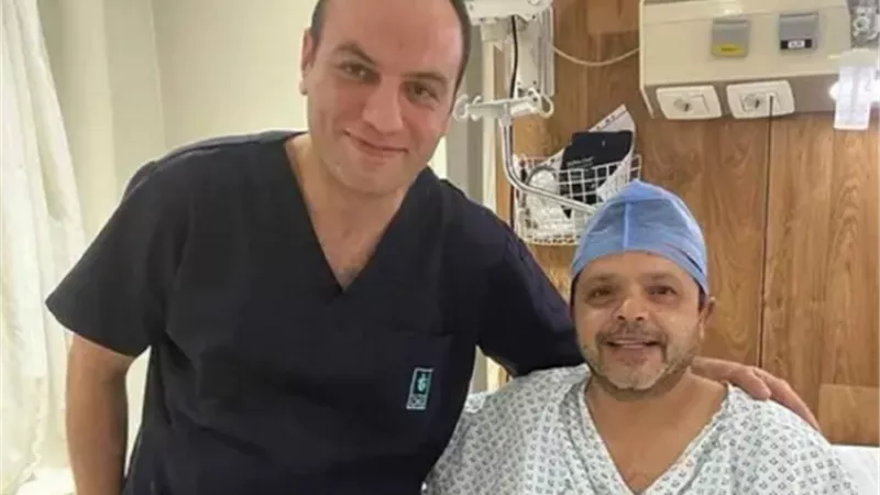 طبيب محمد هنيدى يكشف تفاصيل حالته الصحية