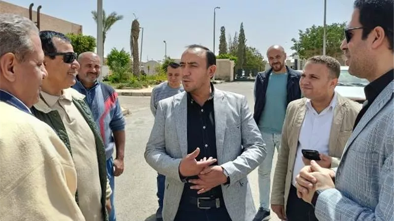 جهاز الشروق يزف بشرى سارة للمشتركين فى خدمة مرفق المياه.. صور