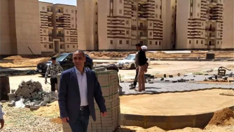 بشرة خير من رئيس جهاز حدائق العاصمة لحاجزى الوحدات السكنية.. صور