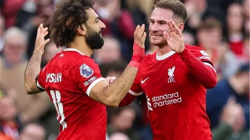 ماك أليستر: خبرات محمد صلاح منحت ليفربول الأفضلية أمام برايتون