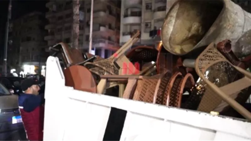 محافظ الغربية يقود حملة مفاجئة لإزالة الإشغالات