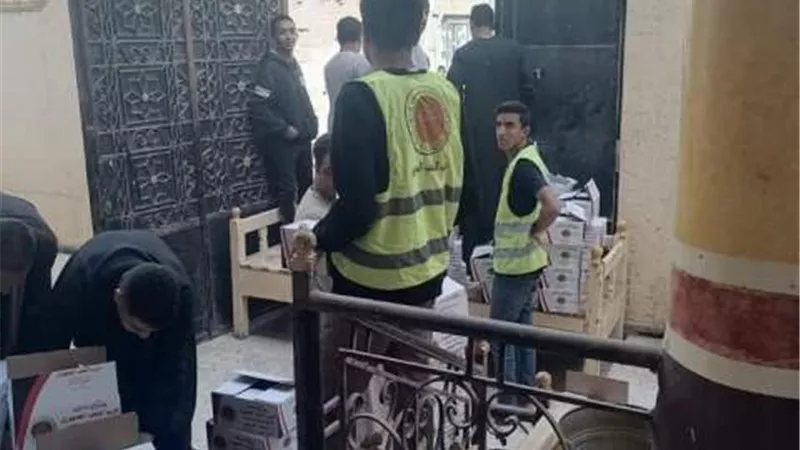 الشعب الجمهورى بسوهاج يدشن مبادرةالسلع الغذائيةببنى حميل بالبلينا
