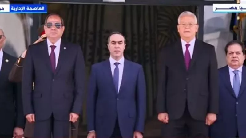 الرئيس السيسي يصل مجلس النواب لأداء اليمين الدستورية