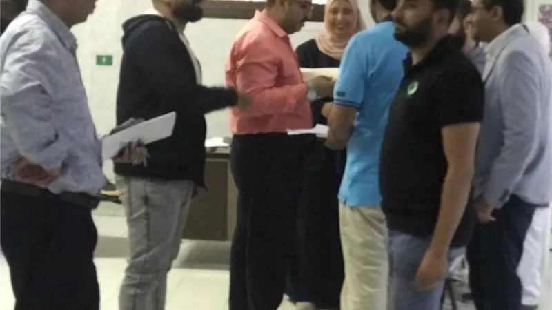 فريق مديرية الصحة يتابع سير العمل فى مستشفي قوص المركزي