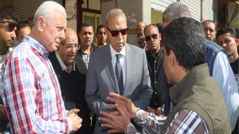 محافظ القليوبية يتابع
