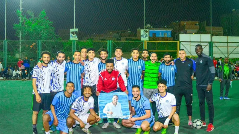 تكريم الفرق الفائزه بنهائي كأس الدورة الرمضانية بالجبل الأصفر