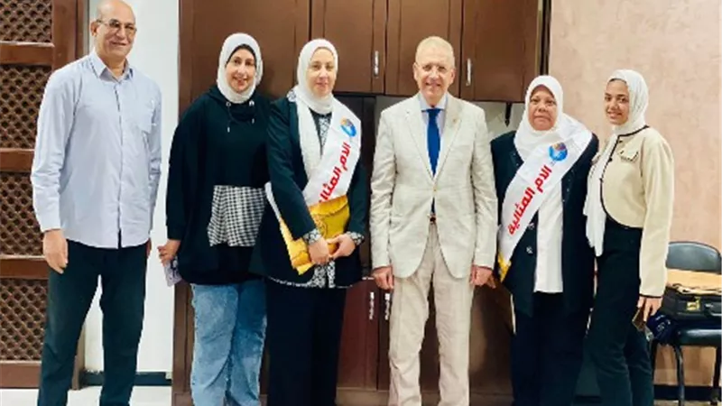تكريم الأمهات المثاليات بـ مياه الشرب والصرف الصحى بالقليوبية