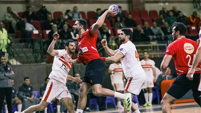 رجال يد الأهلي يواجه الزمالك اليوم في الدوري.. موعد المباراة