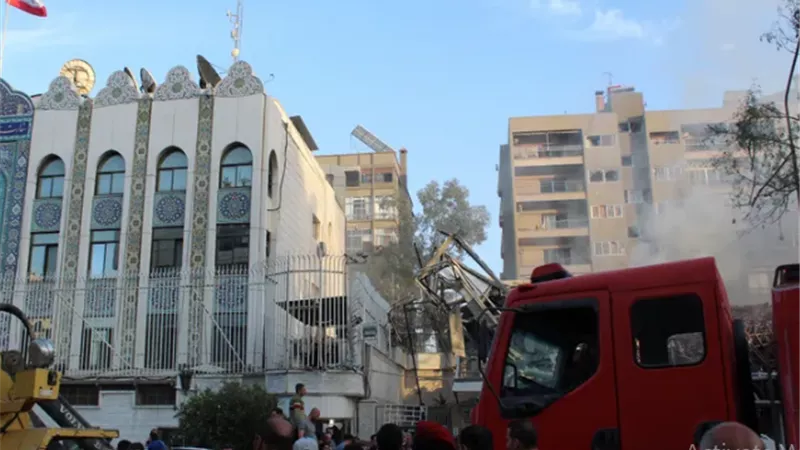 إدانات عربية ودولية لاستهداف القنصلية الإيرانية في دمشق