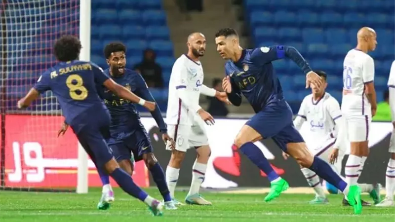 النصر يستعرض بـ8 أهداف في مرمي أبها.. شاهد ملخص المباراة