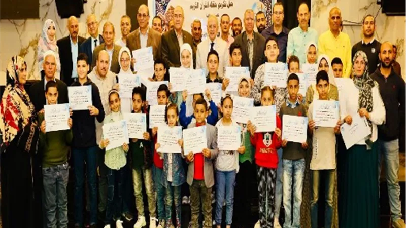 تكريم حفظة القرآن الكريم بمياه الشرب والصرف الصحى بالقليوبية