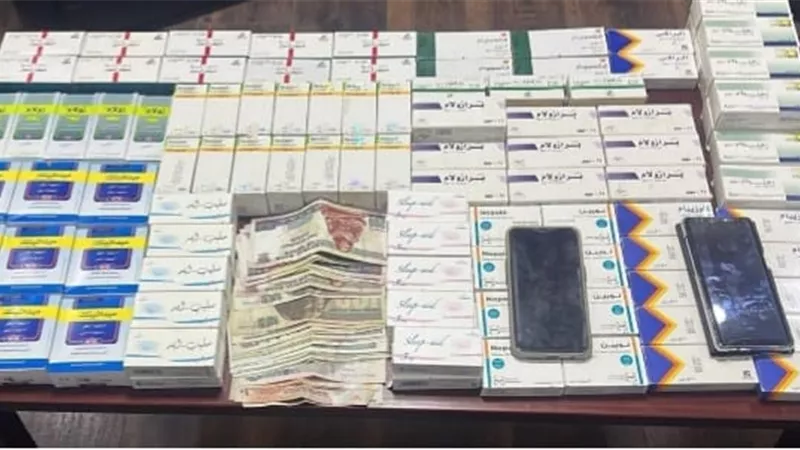 ضبط صيدلى لحيازته عقاقير طبية مؤثرة على الحالة النفسية بالقاهرة