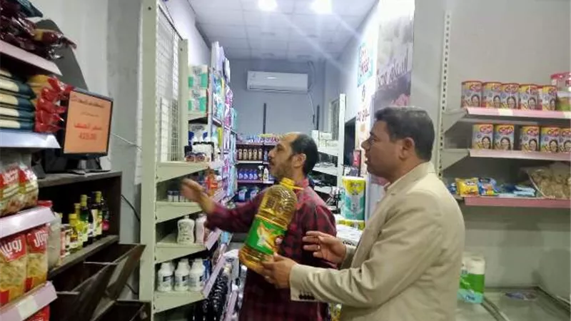 ضبط 93 مخالفة متنوعة بالمنيا فى حملات على المخابز والأسواق