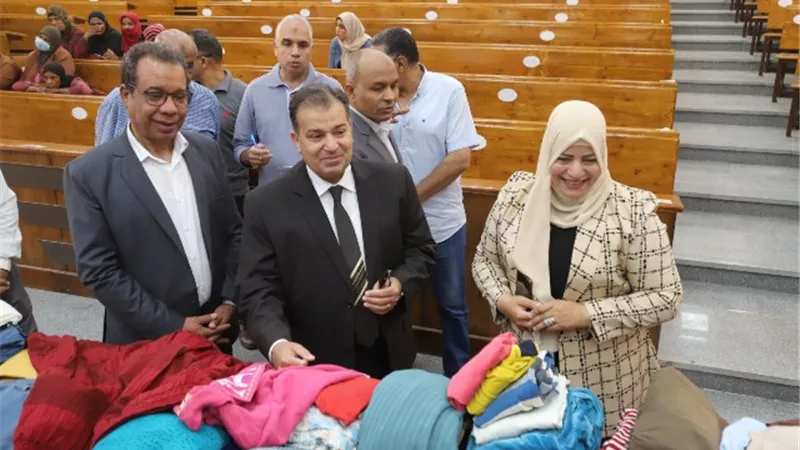 انطلاق فعاليات مبادرة الخير بجامعة جنوب الوادي