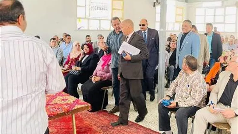 تعليم المنيا يعقداجتماعا للاستعدادللامتحانات للفصل الدراسي الثانى