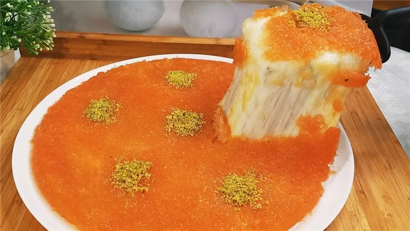 طريقة عمل الكنافة النابلسية مثل المحلات