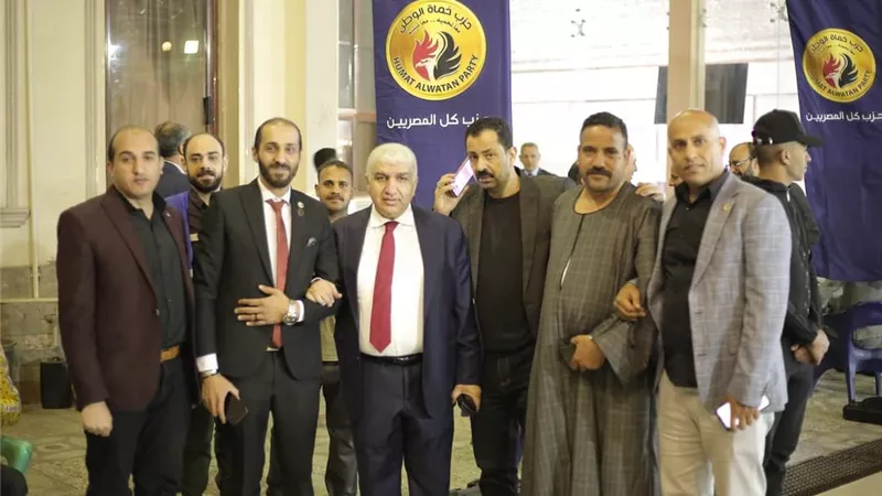 على مائدةوحدة وطنية..حفل افطار رمضاني لحماةالوطن بالشرقية