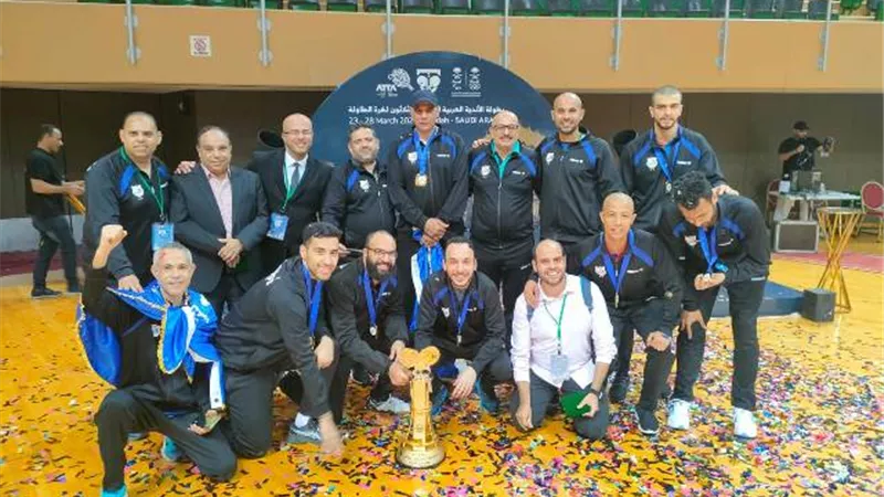 إنبى يفوز بالبطولة العربية الرابعة والثلاثين لتنس الطاولة على حساب اتحاد جدة