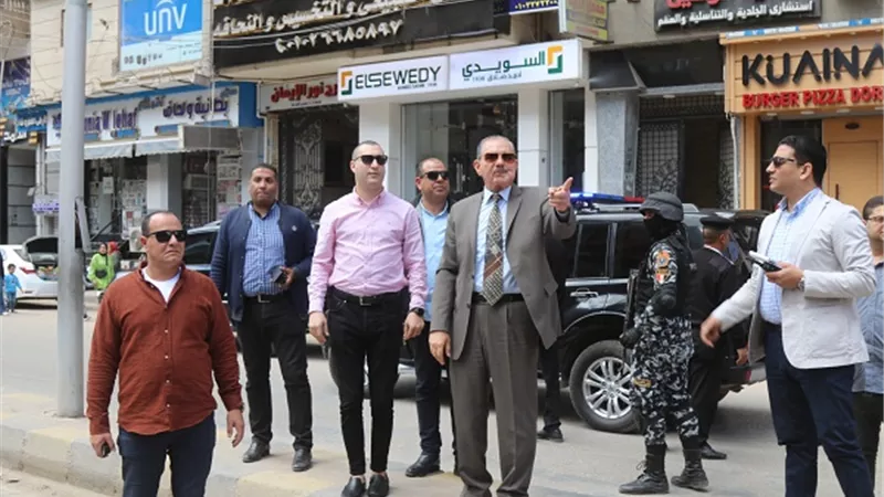 محافظ كفرالشيخ: حملة لإزالة الإشغالات والتعديات بشوارع العاصمة