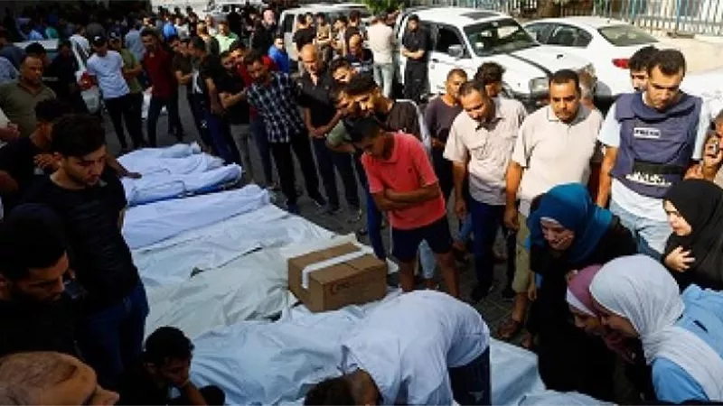 استشهاد 46 فلسطينيا وإصابة 65 آخرين بغزة خلال آخر 24 ساعة