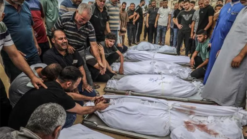 استشهاد 46 فلسطينيًا وإصابة 65 خلال 24 ساعة.. وارتفاع حصيلة الشهداء لـ33137 و 75815 مصابًا