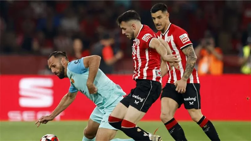 أتلتيك بلباو يفوز علي ريال مايوركا ويتوج بكأس ملك إسبانيا