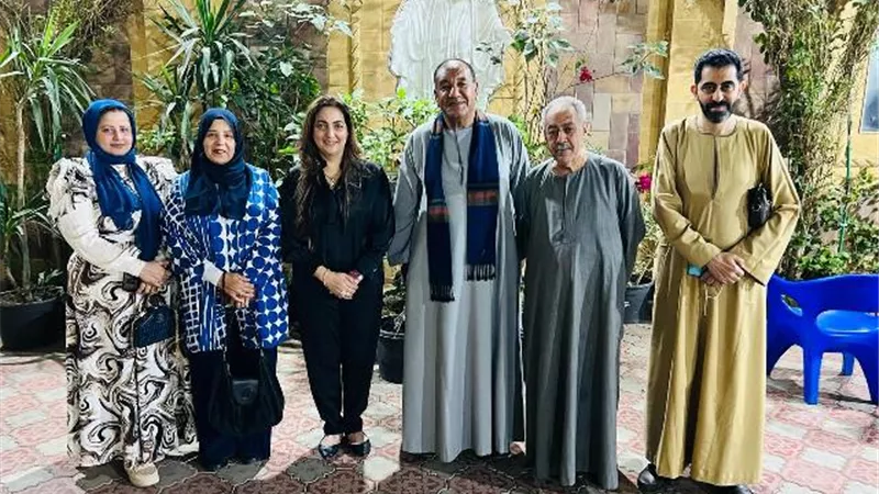 الشعب الجمهوري يزور الملجأ القبطي بنجع حمادي للاحتفال بيوم اليتيم