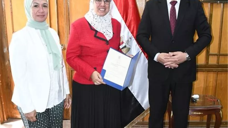 وفاء الحصري وكيلاً لشئون خدمة المجتمع بطب أسنان القناة