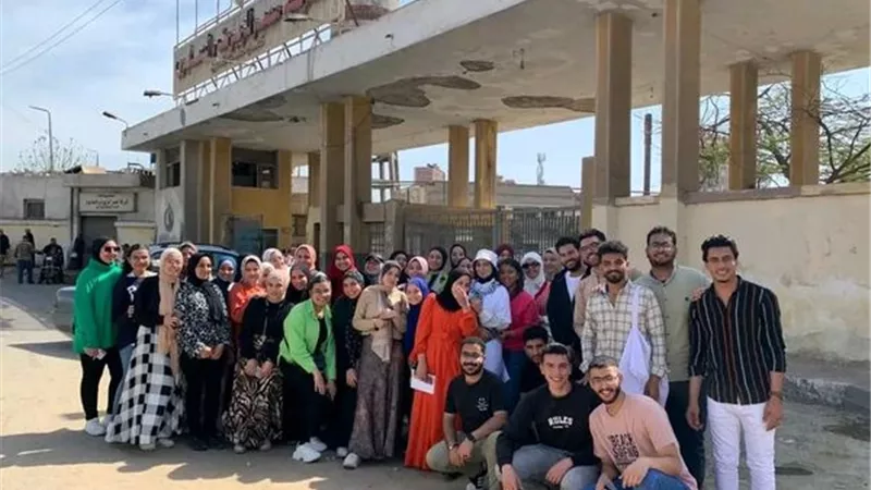 طلاب زراعة القناة في زيارة ميدانية لشركة مصر للزيوت والصابون