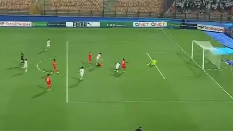 أحمد حمدي يسجل هدف التعادل للزمالك أمام فيوتشر