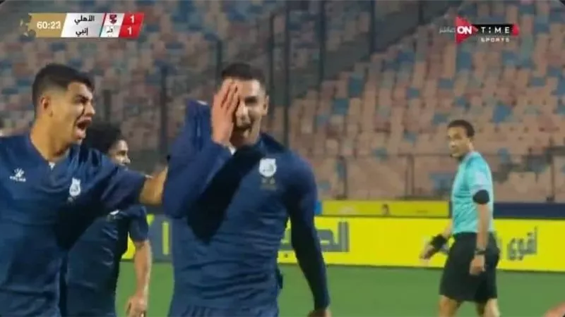 صاحب هدفي إنبي في الأهلي : كرم الله بلا حدود وتوفيقه يأتي في محله