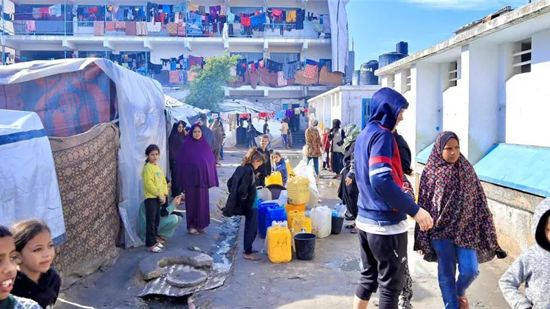 إعلام غزة: أكثر من مليون إصابة بالأمراض المعدية نتيجة النزوح