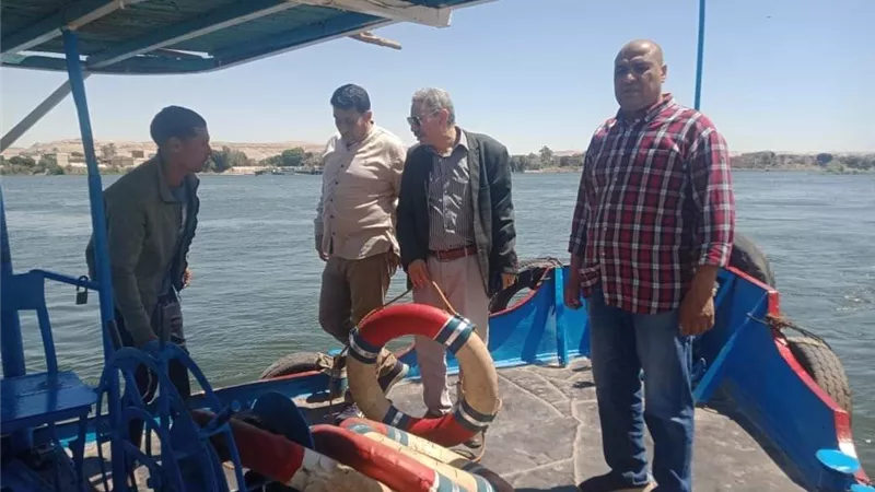 حملات تفتيشية على المراكب النيلية والمعديات بمركزين بالمنيا
