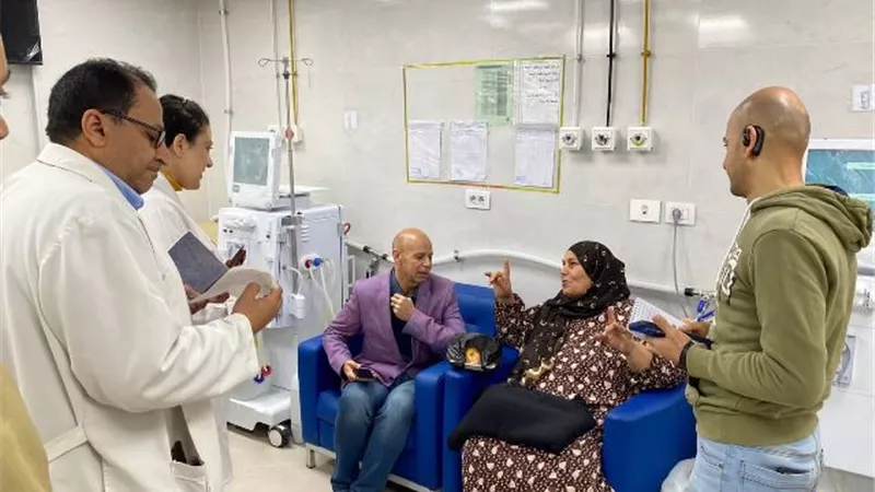 مديرالصحة يتفقد سيرالعمل بحميات وصدر الزقازيق