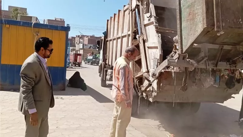 حملات مكثفة لرفع كفاءة منظومة النظافة بشوارع مراكز المنيا