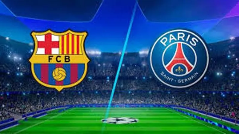 موعد مباراة برشلونة وباريس فى دورى الأبطال والقنوات الناقلة
