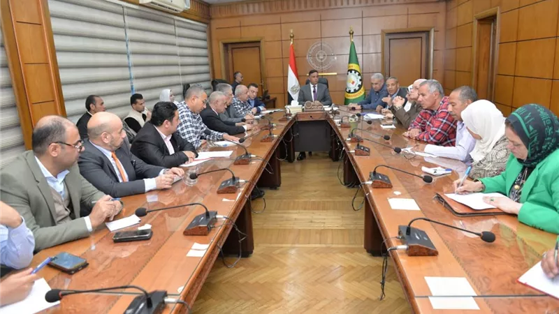 تعرف على ما اسفر عنه اجتماع المجلس التنفيذى لمحافظة الدقهلية