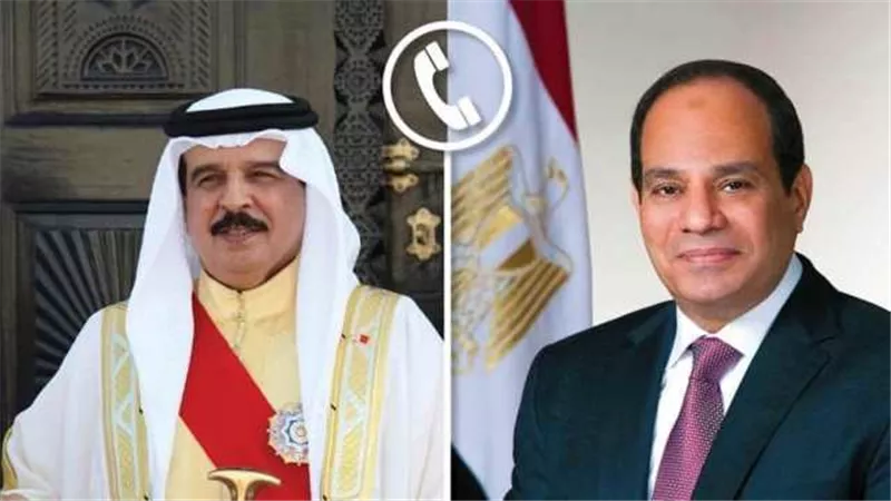 الرئيس السيسي يهنئ هاتفيًا عاهل البحرين بمناسبة عيد الفطر المبارك